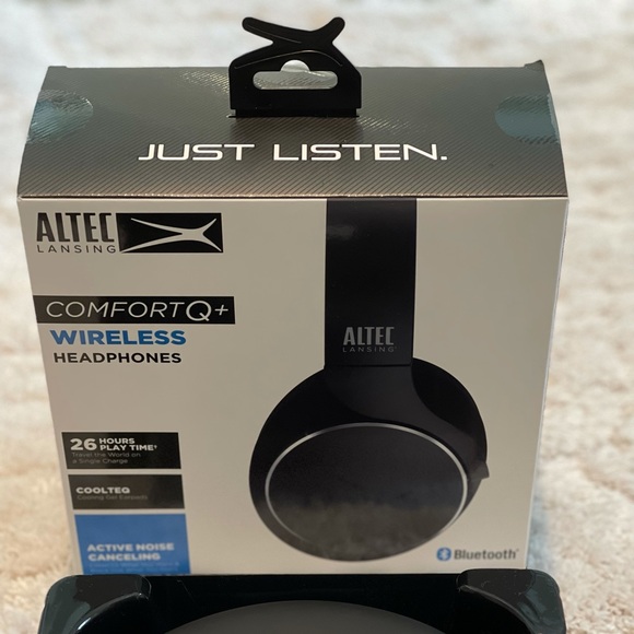 Altec Lansing Comfort Q+ Wireless Headphones, same or next day shipping - Picture 1 of 6